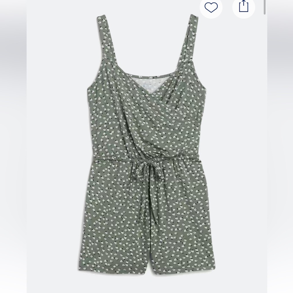 Market & Spruce Black Floral Jumpsuit